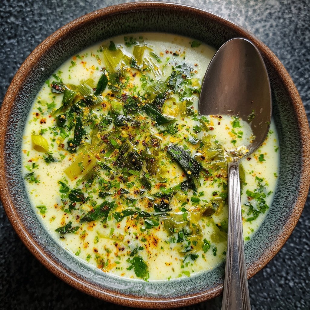 Blumenkohl Suppe Mit Lauch