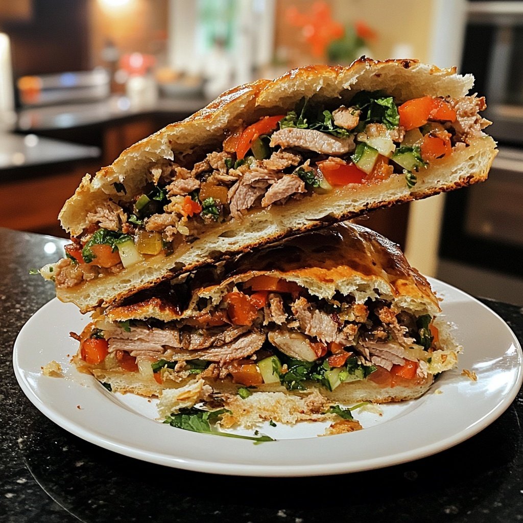 Döner mit hausgemachtem Brot