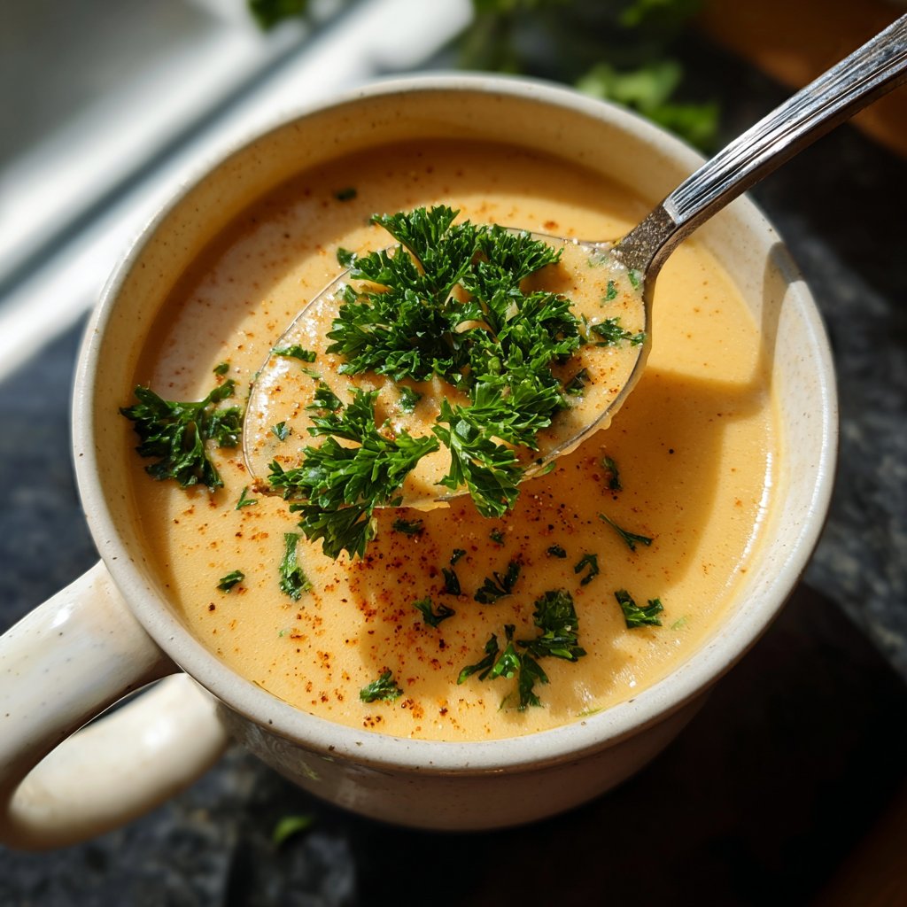 Blumenkohlsuppe einfach gekocht