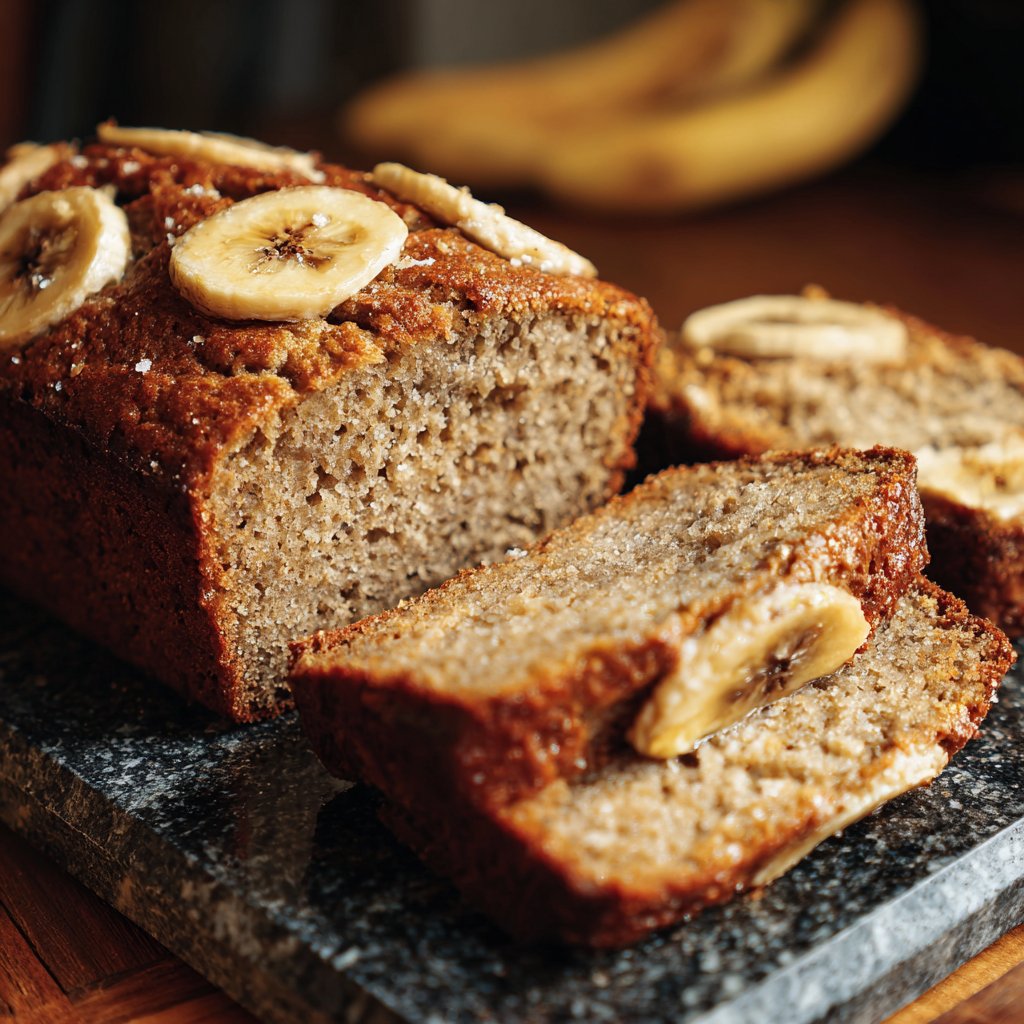 Bananenbrot mit Mandelmehl