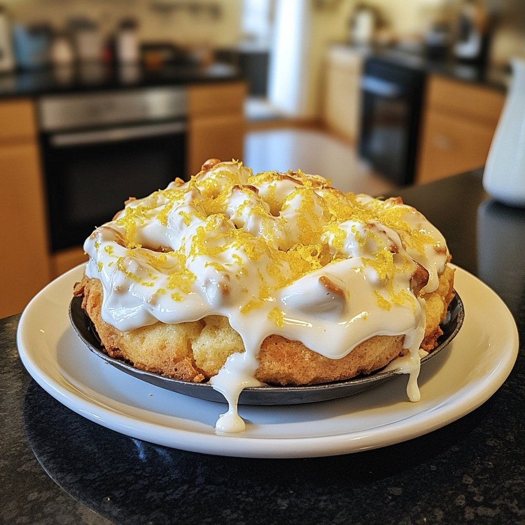 Zitronenkuchen mit Joghurt