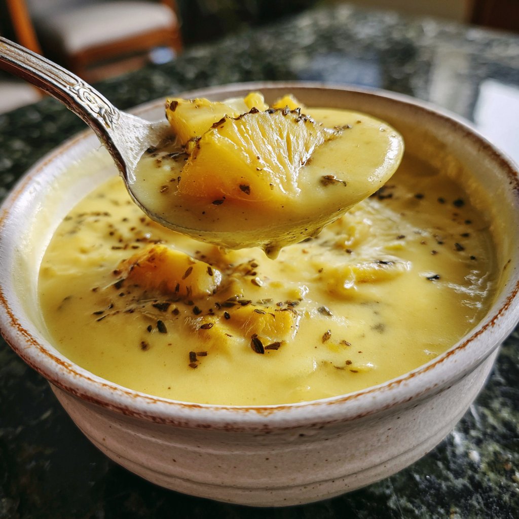 Blumenkohlsuppe mit Ingwer