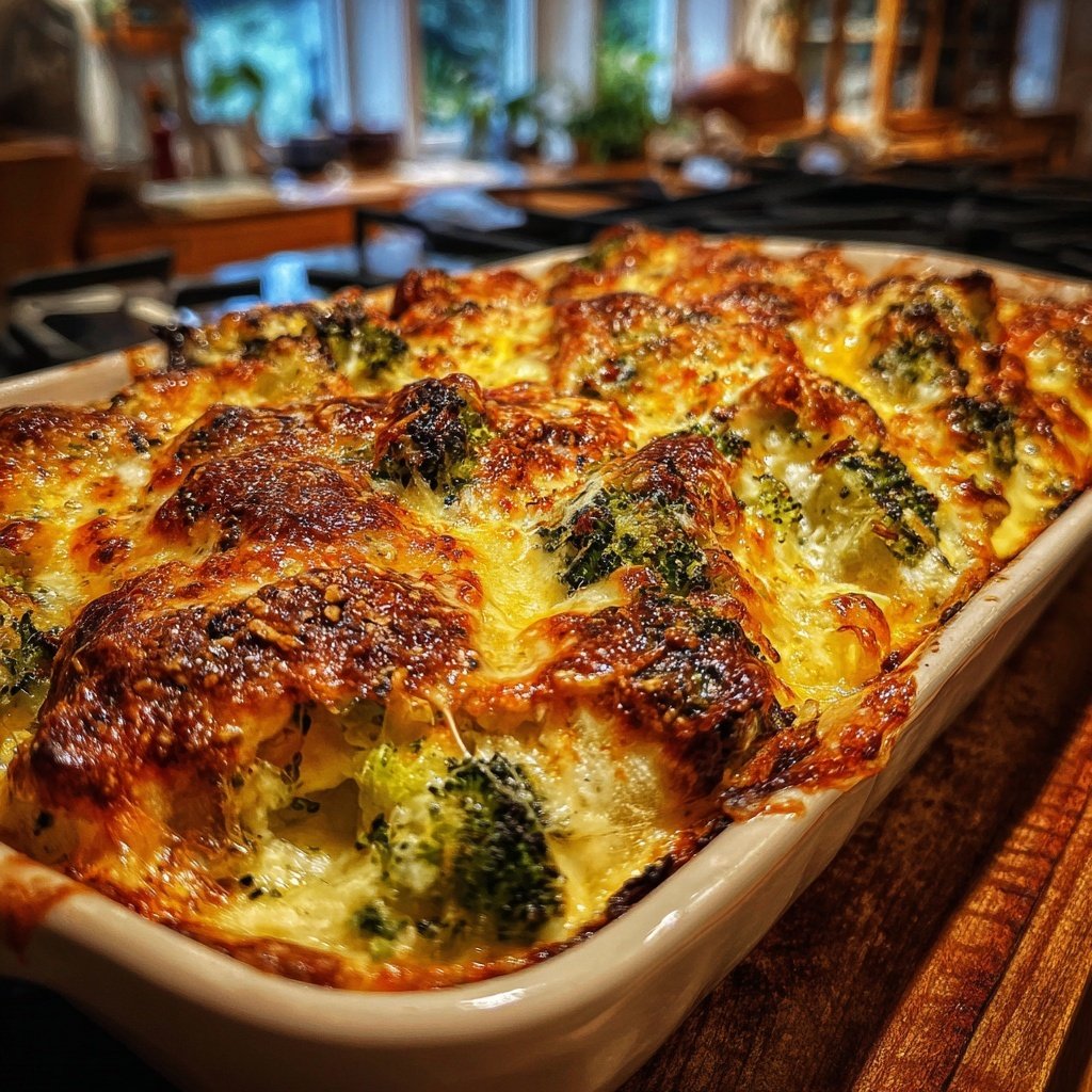Brokkoli Käse Auflauf Ohne Sahne