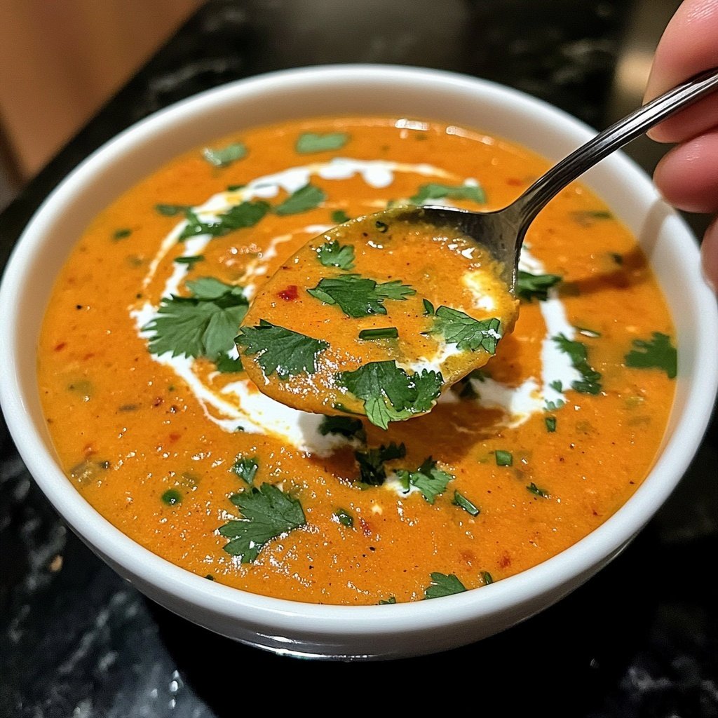 Butternut Kürbissuppe mit Ingwer und Kokos