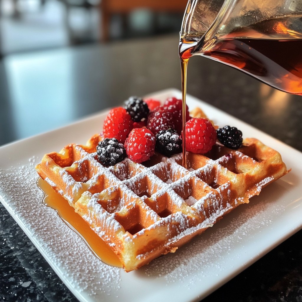 Waffeln für die Familie