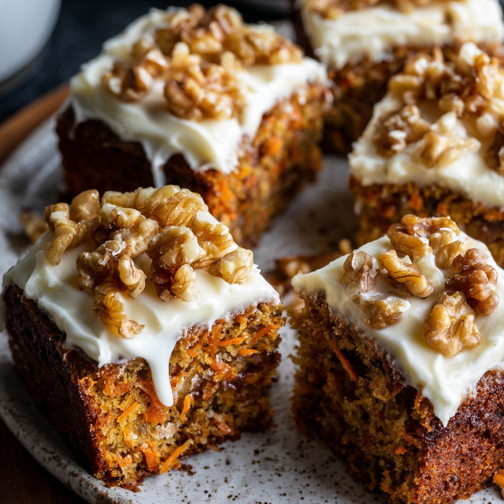 Saftiger Karottenkuchen Vom Blech